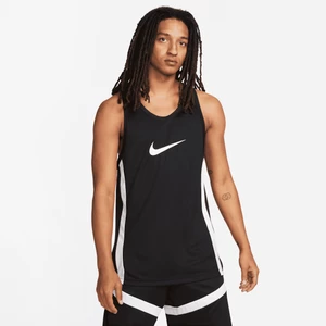 Męska koszulka do koszykówki Dri-FIT Nike Icon - Czerń