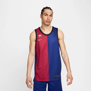 Męska koszulka do koszykówki Nike Dri-FIT FC Barcelona 2024 (wersja domowa) – replika - Niebieski