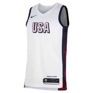 Męska koszulka do koszykówki Nike USA Limited (wersja domowa) - Biel