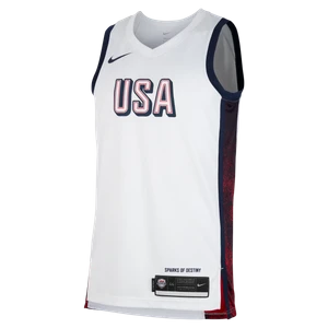 Męska koszulka do koszykówki Nike USAB Limited (wersja domowa) - Biel