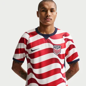 Męska koszulka do piłki nożnej Nike Dri-FIT USMNT Stadium 2026 (wersja domowa) – replika - Biel