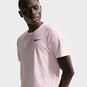 Męska koszulka do tenisa Dri-FIT ADV NikeCourt Slam - Różowy