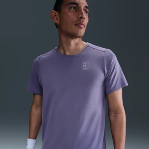 Męska koszulka do tenisa Dri-FIT NikeCourt Advantage - Fiolet