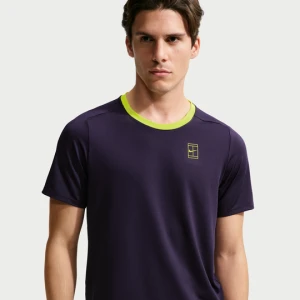 Męska koszulka do tenisa Dri-FIT NikeCourt Advantage - Fiolet