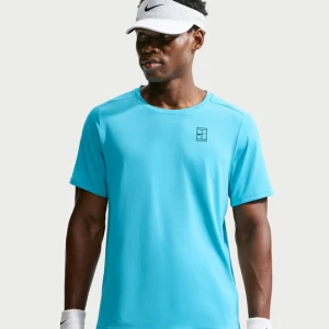 Męska koszulka do tenisa Dri-FIT NikeCourt Advantage - Niebieski