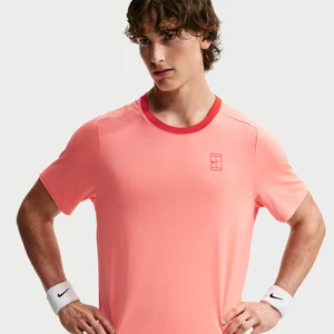 Męska koszulka do tenisa Dri-FIT NikeCourt Advantage - Różowy