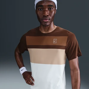 Zdjęcie produktu Męska koszulka do tenisa NikeCourt Advantage - Brązowy