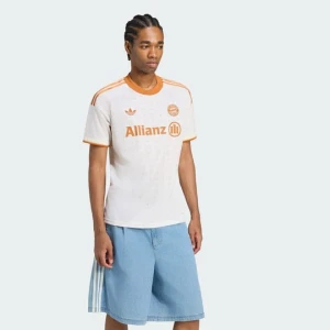 Męska koszulka drużyny kobiet FC Bayern Monachium 26 / 27 MCM Adidas Cream White