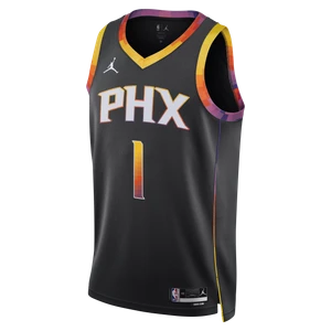 Męska koszulka Jordan Dri-FIT NBA Swingman Phoenix Suns Statement Edition - Czerń