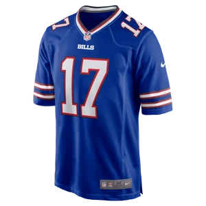 Męska koszulka meczowa do futbolu amerykańskiego NFL Buffalo Bills (Josh Allen) - Niebieski Nike