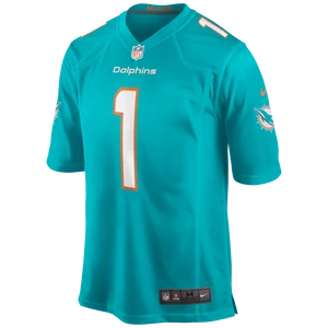 Męska koszulka meczowa NFL Miami Dolphins (Tua Tagovailoa) - Zieleń Nike