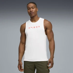 Męska koszulka na ramiączkach PUMA x HYROX CLOUDSPUN ThermoAdapt, Odzież, Biały,