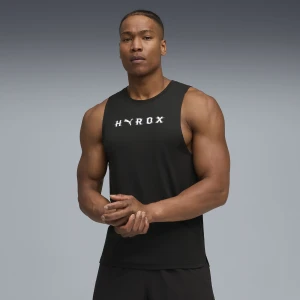 Męska koszulka na ramiączkach PUMA x HYROX CLOUDSPUN ThermoAdapt, Odzież, Czarny,