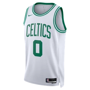 Męska koszulka Nike Dri-FIT NBA Swingman Boston Celtics Association Edition - Biel