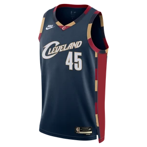 Męska koszulka Nike Dri-FIT NBA Swingman Cleveland Cavaliers 2025/26 Hardwood Classics - Niebieski
