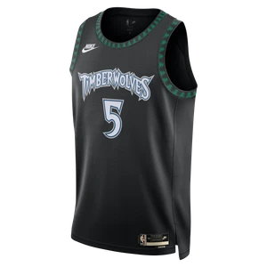 Męska koszulka Nike Dri-FIT NBA Swingman Minnesota Timberwolves 2025/26 Hardwood Classics - Czerń