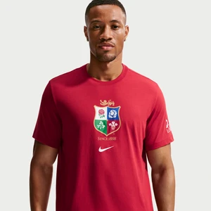 Męska koszulka Nike Evergreen British & Irish Lions - Czerwony