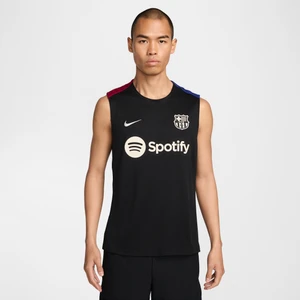 Zdjęcie produktu Męska koszulka piłkarska bez rękawów Nike Dri-FIT FC Barcelona Strike - Czerń