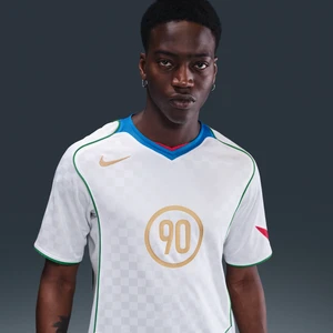 Męska koszulka piłkarska Dri-FIT Nike Total 90 - Biel
