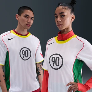Męska koszulka piłkarska Dri-FIT Nike Total 90 - Biel