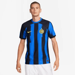Męska koszulka piłkarska Inter Mediolan Match 2023/24 (wersja domowa) - Niebieski Nike