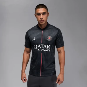 Męska koszulka piłkarska Jordan Dri-FIT Paris Saint-Germain Stadium 2025/26 (wersja czwarta) – replika - Czerń