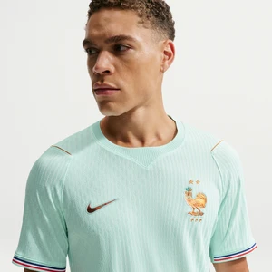 Męska koszulka piłkarska Nike Aero-FIT Authentic FFF Match 2026/27 (wersja wyjazdowa) - Zieleń