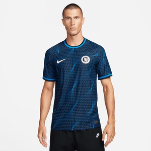 Męska koszulka piłkarska Nike Dri-FIT ADV Chelsea F.C. Match 2023/24 (wersja wyjazdowa) - Niebieski