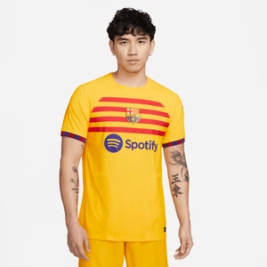 Męska koszulka piłkarska Nike Dri-FIT ADV FC Barcelona Match 2023/24 (wersja czwarta) - Żółty