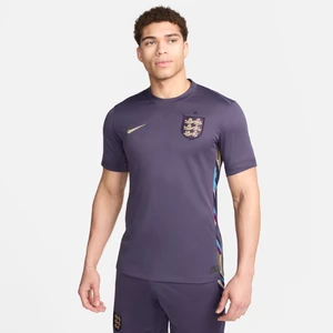 Męska koszulka piłkarska Nike Dri-FIT Anglia (drużyna męska) Stadium 2024/25 (wersja wyjazdowa) – replika - Fiolet