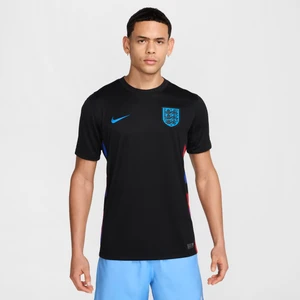 Męska koszulka piłkarska Nike Dri-FIT Anglia Stadium 2025 (drużyna kobiet) (wersja wyjazdowa) – replika - Czerń