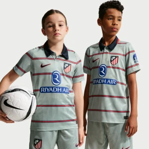 Męska koszulka piłkarska Nike Dri-FIT Atlético Madryt Stadium 2026 / 27 (wersja trzecia) – replika - Szary