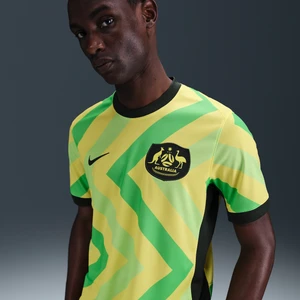 Zdjęcie produktu Męska koszulka piłkarska Nike Dri-FIT Australia Stadium 2025/26 (wersja domowa) – replika - Żółty