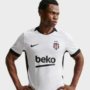 Męska koszulka piłkarska Nike Dri-FIT Beşiktaş J.K. 2026 / 27 (wersja domowa) – replika - Biel