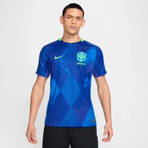 Męska koszulka piłkarska Nike Dri-FIT Brazylia Stadium 2025 (drużyna kobiet) (wersja wyjazdowa) – replika - Niebieski