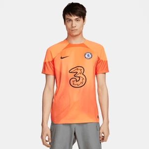 Męska koszulka piłkarska Nike Dri-FIT Chelsea F.C. 2022/23 Stadium Goalkeeper - Pomarańczowy