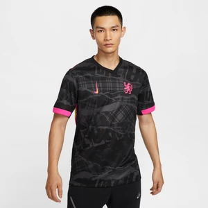 Męska koszulka piłkarska Nike Dri-FIT Chelsea F.C. Stadium 2024/25 (wersja trzecia) – replika - Szary