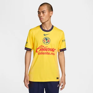 Męska koszulka piłkarska Nike Dri-FIT Club América Stadium 2024/25 (wersja domowa) – replika - Żółty