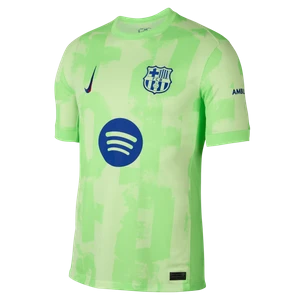 Męska koszulka piłkarska Nike Dri-FIT FC Barcelona Stadium 2024/25 (wersja trzecia) – replika - Żółty