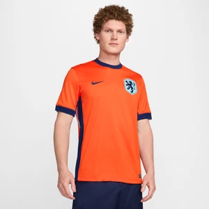 Męska koszulka piłkarska Nike Dri-FIT Holandia (drużyna damska) Stadium 2024/25 (wersja domowa) – replika - Pomarańczowy