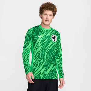 Męska koszulka piłkarska Nike Dri-FIT Holandia (drużyna damska) Stadium Goalkeeper 2024/25 – replika - Zieleń