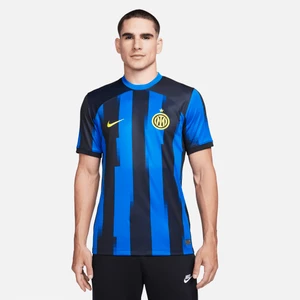 Męska koszulka piłkarska Nike Dri-FIT Inter Mediolan Stadium 2023/24 (wersja domowa) - Niebieski