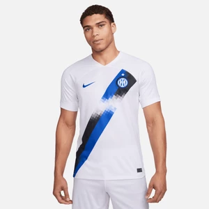 Męska koszulka piłkarska Nike Dri-FIT Inter Mediolan Stadium 2023/24 (wersja wyjazdowa) - Biel