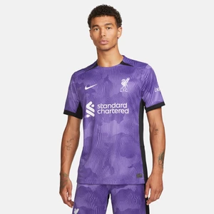 Męska koszulka piłkarska Nike Dri-FIT Liverpool F.C. Stadium 2023/24 (wersja trzecia) - Fiolet