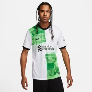 Męska koszulka piłkarska Nike Dri-FIT Liverpool F.C. Stadium 2023/24 (wersja wyjazdowa) - Biel