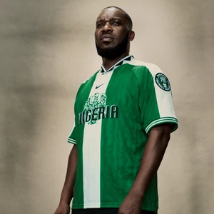 Męska koszulka piłkarska Nike Dri-FIT Nigeria Reissue 1996 – replika - Zieleń