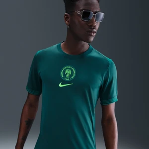 Męska koszulka piłkarska Nike Dri-FIT Nigeria Stadium 2025 (drużyna kobiet) (wersja domowa) – replika - Niebieski