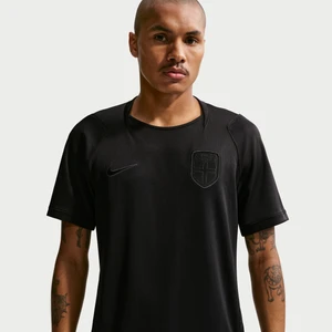 Męska koszulka piłkarska Nike Dri-FIT Norwegia Stadium 2026 (wersja wyjazdowa) – replika - Czerń