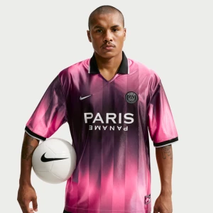 Męska koszulka piłkarska Nike Dri-FIT Paris Saint-Germain Energy - Różowy