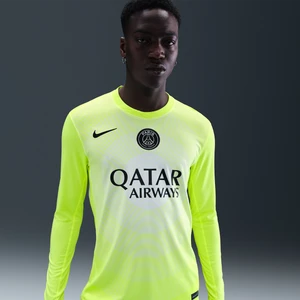 Męska koszulka piłkarska Nike Dri-FIT Paris Saint-Germain Goalkeeper Stadium 2025/26 (wersja trzecia) – replika - Żółty